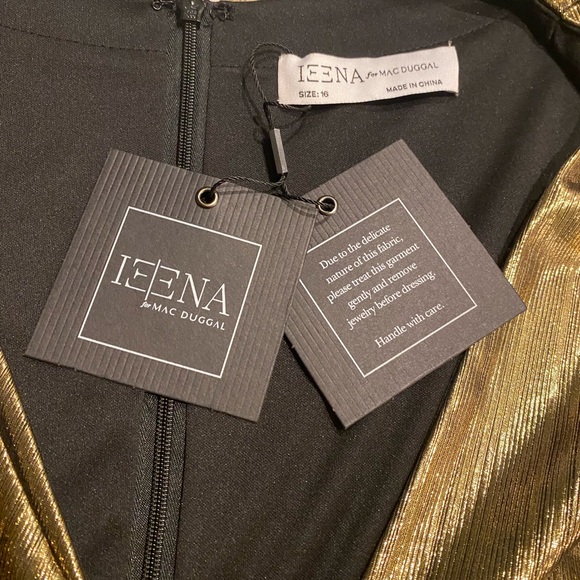 Gold Ieena for Mac Duggal - Picture 7 of 7